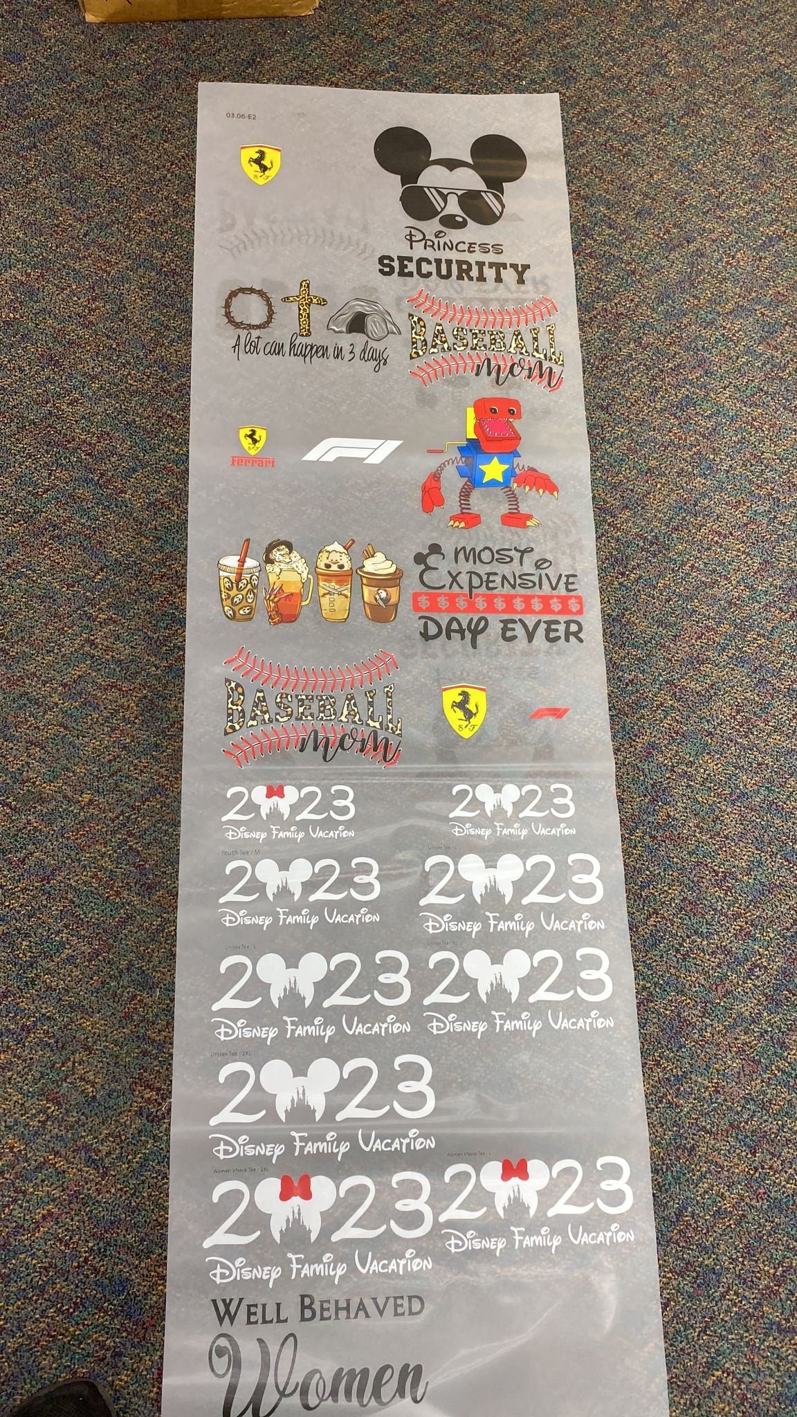 Bulk Gang Sheet, Dtf Transfers , Gang Sheet Print, Ready To Press,Ready To Print, Direct To Film, Bulk Printing, Same Day Service
