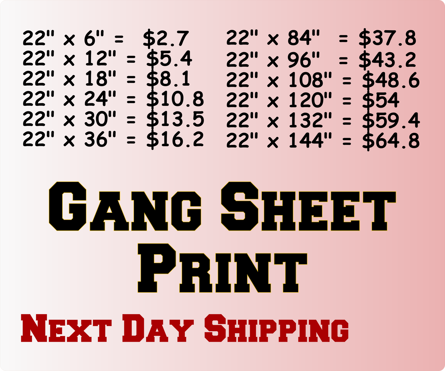 Bulk Gang Sheet, Dtf Transfers Wholesale, Gang Sheet Print, Ready To Press,Ready To Print, Direct To Film, Bulk Printing, Same Day Service