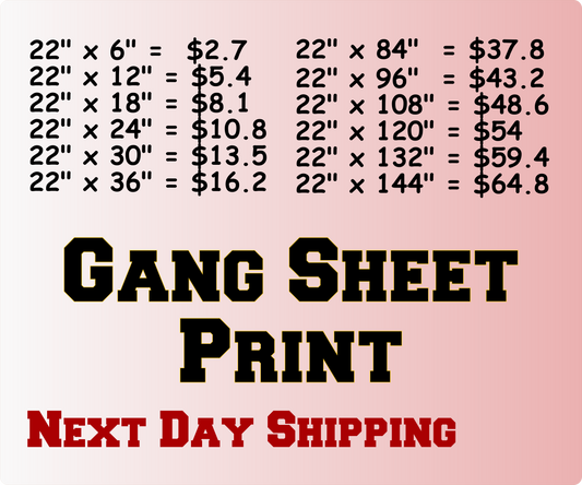 Bulk Gang Sheet, Dtf Transfers Wholesale, Gang Sheet Print, Ready To Press,Ready To Print, Direct To Film, Bulk Printing, Same Day Service