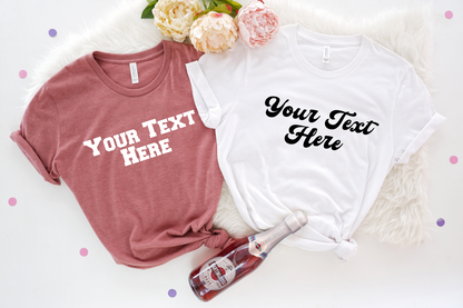 Custom Logo Shirt, Custom Text Shirt, Personalized Shirt, Custom Shirt, Custom Shirt, Personalized Shirt, Custom Shirt Printing, Custom Shirt for Women, Custom Shirt for Men